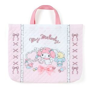 산리오 (SANRIO) 마이 멜로디 퀼팅 핸드백 (프릴) 269751