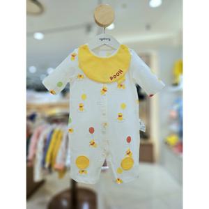 [아가방갤러리] 푸벌룬7부우주복(턱받이)세트 79R317501