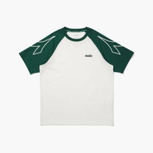 [디아도라] 벤토 래글런 반팔 티셔츠 OFF WHITE