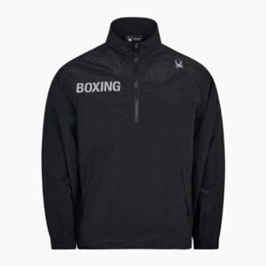 스파이더긴팔티 KQJ SPKPCNRL206M-BLK BIG PUNCH BOXING CLUB 우븐 아노락 자켓