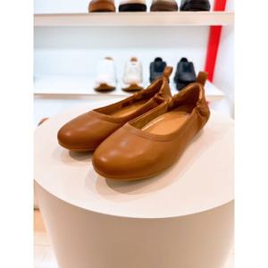 [FITFLOP][알레그로] FFSO4E002W1 24S S 브라운 레더 여성 플랫