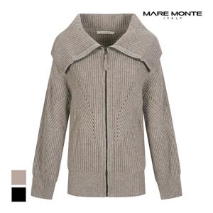 [마레몬떼][마레몬떼] 카_라넥 집업니트가디건_M22OMKC20P0 (P00