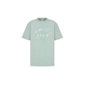크리스챤디올 반팔 티셔츠 493J696G0554580 BLUE DOM