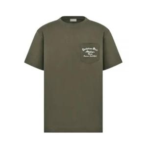 크리스챤디올 반팔 티셔츠 293J645A0677 680 Khaki
