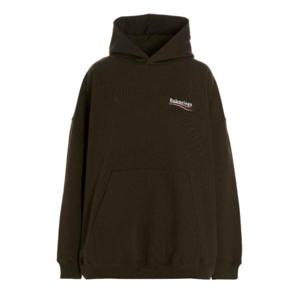 발렌시아가 후드 티셔츠 620947TKVI92463 Khaki