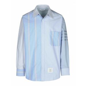 [THOM BROWNE] 남성 셔츠 라이트 Blue 코튼 MWL381F06496480 /8