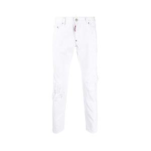 디스퀘어드2 데님 S74LB1278STN833 White