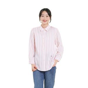 [올리비아하슬러] 여성 페미닌 루즈핏 셔츠 블라우스_OHDMBL101