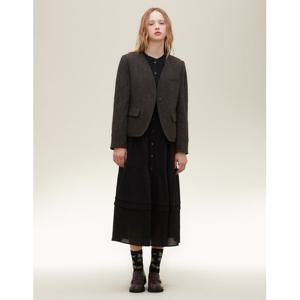 [써스데이아일랜드]노카라 싱글 자켓(T226MJK139W)