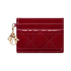 [내일도착]디올 LADY DIOR 5-슬롯 카드 지갑 S0974OVRB_M323