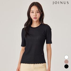 [조이너스] 스판밑단프릴반팔티셔츠_JACU5-WKS100