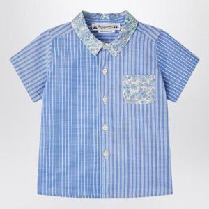 BONPOINT 프레디 패치워크 라이트 블루 셔츠 S05YSHW00010-ACO/Q_BONPO-215