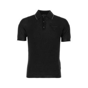 프라다 폴로 티셔츠 UMB496S23112I8 F0002 Black