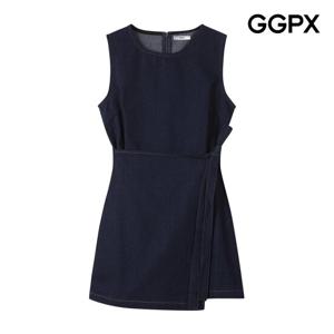 [GGPX] 미니 랩스타일 데님 원피스 (GP4OP078F)
