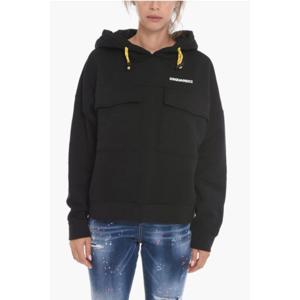 디스퀘어드2 후드 티셔츠 S72GU0396 S25516 900 Black
