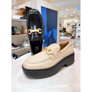 [FITFLOP][F루마] FFSO4F072 24F W 레더 데미웨지 여성 청키 로퍼 2종택일건