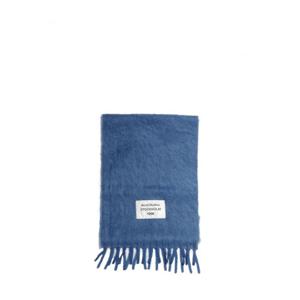 아크네 스튜디오 머플러 스카프 CA0350AAL DENIM BLUE DOM