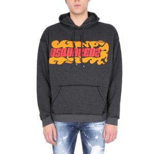 디스퀘어드2 후드 티셔츠 S71GU0523 BLACK
