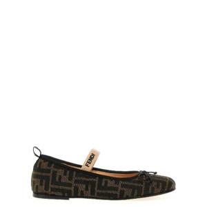 FENDI KIDS & 39 주니어& 39  발레 플랫 JFR376AQ75F1NJB