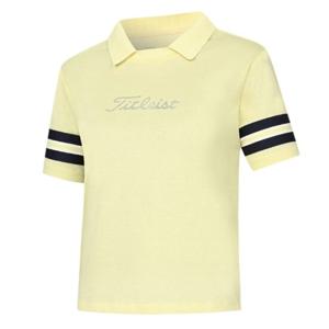 M 타이틀리스트골프반팔티 CQK TLPWS6218-14 BURN OUT LOGO SHIRT