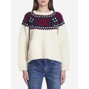 셀린느 후드 티셔츠 2A51Z 718R01NZ OFF WHITE NAVY RED