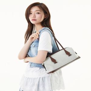 [플라스틱아일랜드] 배색 포인트 토트백 PR2AG402