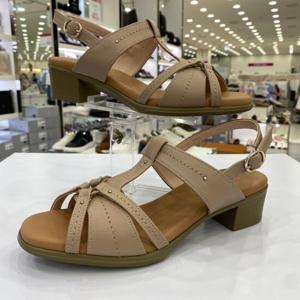 [에스콰이아]에스콰이아 여성 쿠션 데일리 샌들 4cm PFDMD65O