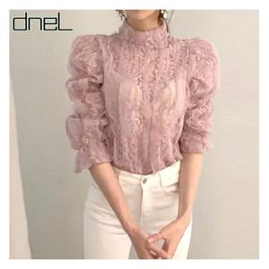 [드넬][드넬]로즈레이스블라우스DB11815A