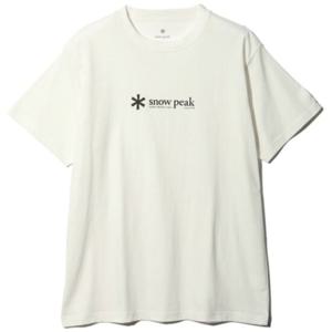스노우피크 소프트 코튼 로고 반팔 T (XXL 사이즈/화이트) TS-24SU20106WH