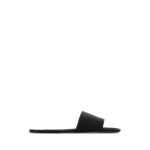 생로랑 뮬 슬리퍼 7760669QN00 1000 BLACK