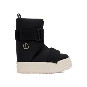 릭오웬스 앵클부츠 Moncler    블랙 스플린트 부츠 251232F113000