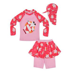 [아이스샌드(아동)]아동 래쉬가드 플랩캡 SET / BR-8832