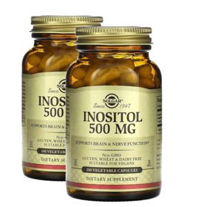 미국직구 Solgar 솔가 이노시톨 Inositol 500mg 100베지캡슐 2팩