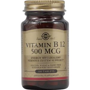 솔가  비타민  B12  500mcg  100정