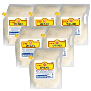 오뚜기 오쉐프 양파드레싱 2kg x 6개