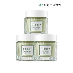 [김정문알로에]큐어 안티에이징 크림S 50g 3개