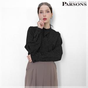 [파슨스] Peanut Ruffle Neck Blouse [MSPR0BL03]