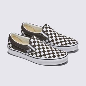 [VANS] 반스 남녀공용 컬러 띠어리 체커보드 Classic Slip-on 클래식 슬립온(다크브라운) VN000D03D4C1 CH