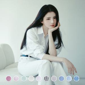 [지오다노/본사] 345501 한소희 포플린 셔츠_10color