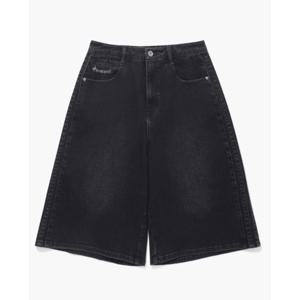 르꼬끄 데님 버뮤다 팬츠 B1 QQ123LHP25 BLK BLU