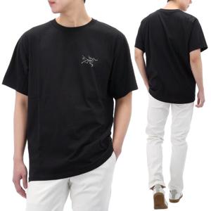 25SS 아크테릭스 크래그 수피마 코튼 반팔 티셔츠 X000009533 BLACK
