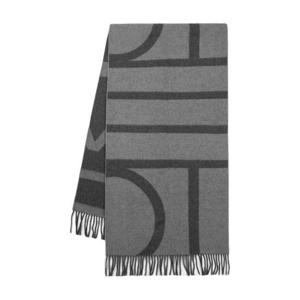 토템 머플러 스카프 214 882 807 942 GREY MONOGRAM grey