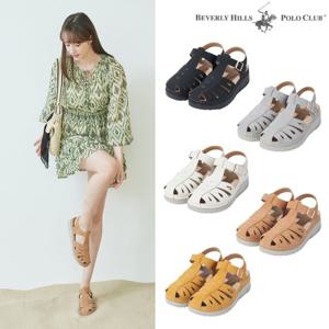 비버리힐스폴로클럽 25SS 보헤미안 키높이 샌들(5cm)