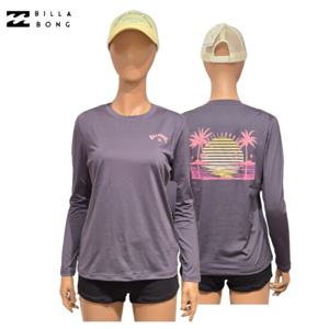 [퀵실버] 빌라봉 여성 SUNSET GLOW 긴팔 래쉬가드 WF11RS087_MDB