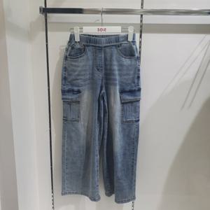 [소이]카고 와이드 블루진 25M5269_BL