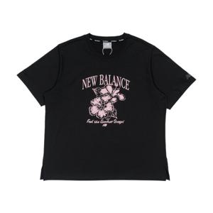 뉴발란스 WOMEN FROZEN 플라워 그래픽 반팔티셔츠 NBNEF3W622 19