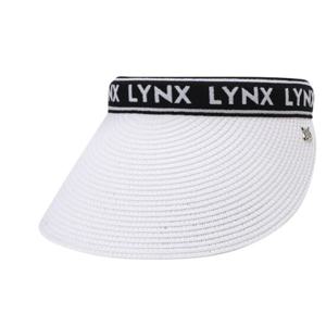 [링스골프](24SS) 여성 니트밴딩 지사 바이저 L21D2CP262WH