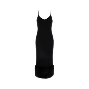 프라다 미디 원피스 33600SOOO16A0 F0002 BLACK