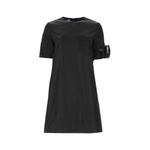 프라다 미디 원피스 230620S2011WQ8 F0002 BLACK