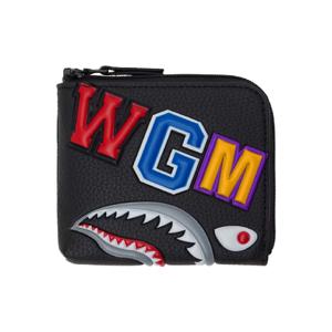 BAPE 지갑 블랙 미니 샤크 지갑 251546M164001
